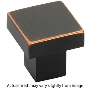 86703 - Modern Rectangular - Hunter 1 5/8" Knob - Oil Rubbed Bronze