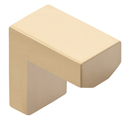 86713 - Modern Rectangular - Keaton Finger Pull - Satin Brass