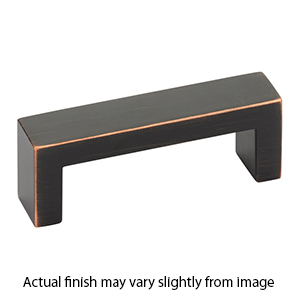 86720 - Modern Rectangular - Keaton 12"cc Pull - Oil Rubbed Bronze