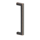 86711 - Modern Rectangular - Warwick 12"cc Appliance Pull - Oil Rubbed Bronze