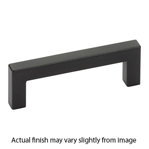 86709 - Modern Rectangular - Warwick 10"cc Pull - Flat Black