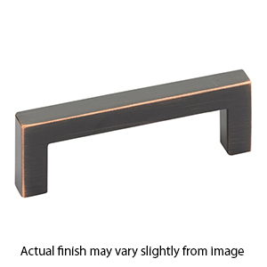 86710 - Modern Rectangular - Warwick 12"cc Pull - Oil Rubbed Bronze