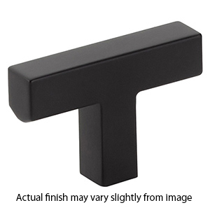 86726 - Modern Rectangular - 2" Warwick T-Knob - Flat Black