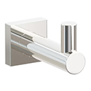 2286 - Modern Tubular - Single Hook - Polished Nickel