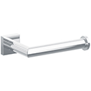 2283 - Modern Tubular - Single Post Paper Holder - Polished Chrome