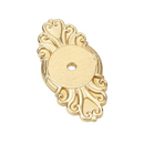 86293 - Ribbon & Reed - Backplate for Knob - Unlacquered Brass