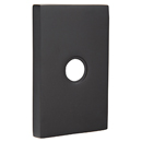 Modern Brass - Flat Black - Modern Rosette