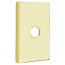 Modern Brass - Unlacquered Brass - Modern Rosette