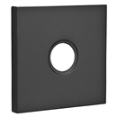 Modern Brass - Flat Black - Square Rosette