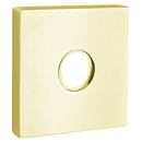 Modern Brass - Unlacquered Brass - Square Rosette