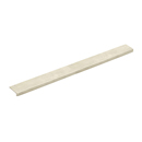 Rustic Modern 12" Edge Pull - Tumbled White Bronze