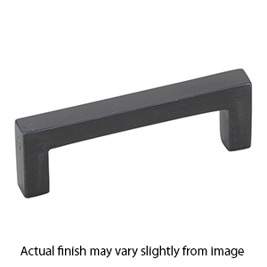 86670 FB - Rustic Modern - 6"cc Cabinet Pull - Flat Black Bronze