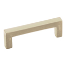 86667 TWB - Rustic Modern - 3 1/2"cc Cabinet Pull - Tumbled White Bronze