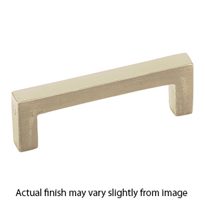 86669 TWB - Rustic Modern - 5"cc Cabinet Pull - Tumbled White Bronze