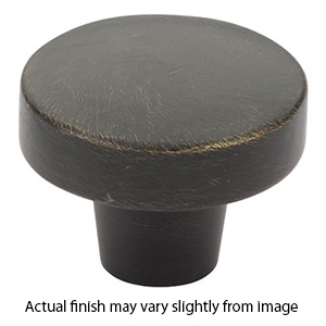 86661 MB - Rustic Modern - 1 3/4" Round Knob - Medium Bronze