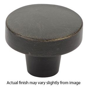 86660 MB - Rustic Modern - 1 3/8" Round Knob - Medium Bronze