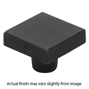 86663 FB - Rustic Modern - 1 5/8" Square Knob - Flat Black Bronze
