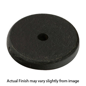 86341 - Sandcast Bronze - 1.25" Round Knob Backplate - Medium Bronze