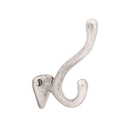 86106 - Sandcast Bronze - Robe Hook - Tumbled White Bronze