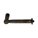 2303-1 - Sandcast Bronze - Bar Paper Holder - Type 1 Rosette - Medium Bronze