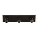 2307 - Sandcast Bronze - 3 Hooks w/Rectangular Plate