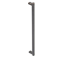 12" cc Select Knurled Appliance Rectangular Pull - Oil Rubbed Bronze