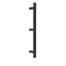 24" cc Select Knurled Appliance Bar Pull - Flat Black