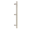 24" cc Select Knurled Appliance Bar Pull - Satin Nickel
