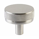 1-1/4" Select Knurled Cabinet Knob - Satin Nickel