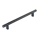 8" cc Select Knurled Cabinet Bar Pull - Oil Rubbed Bronze