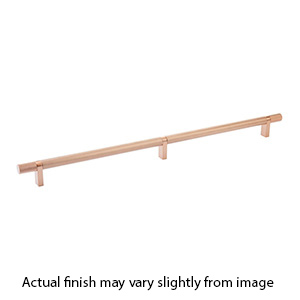 36" cc Select Knurled Cabinet Bar Pull - Satin Copper