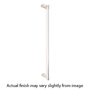 18" cc Select Smooth Appliance Rectangular Pull - Polished Nickel