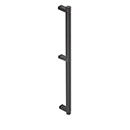 24" cc Select Smooth Appliance Rectangular Pull - Flat Black