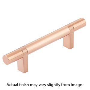 3.5" cc Select Smooth Cabinet Bar Pull - Satin Copper