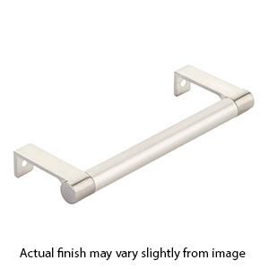 5.25" cc Select Smooth Cabinet Edge Pull - Satin Nickel