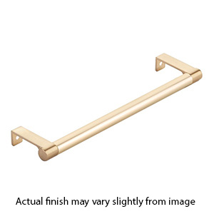 8.25" cc Select Smooth Cabinet Edge Pull - Satin Brass