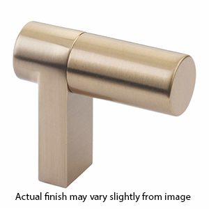 2" Select Smooth Cabinet Finger Pull - Satin Brass