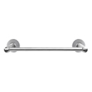 S7040 - Stainless Steel - 12" Towel Bar - Disk Rosette