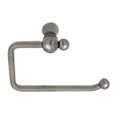 2604 - Traditional Brass - Euro Paper Holder - Oval Rosette - Pewter