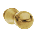 2608 - Traditional Brass - Single Hook Post - Rectangular Rosette - French Antique