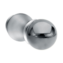 2608 - Traditional Brass - Single Hook Post - Oval Rosette - Polished Chrome