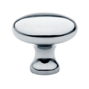 86013 - Traditional Brass - 1" Providence Knob - Polished Chrome