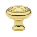 86112 - Traditional Brass - 1" Rope Knob - Unlacquered Brass