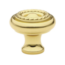 86112 - Traditional Brass - 1" Rope Knob - Polished Brass