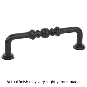 86129 - Traditional Brass - 3.5" Spindle Pull - Oil Rubbed Bronze