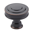 Transitional Heritage - 1.25" Glendon Knob - Oil Rubbed Bronze