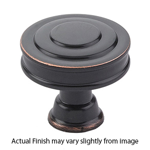 Transitional Heritage - 1 5/8" Glendon Knob - Oil Rubbed Bronze