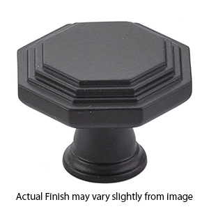 Transitional Heritage - 1.25" Midvale Knob - Matte Black