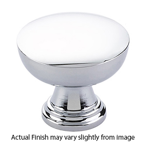 Transitional Heritage - 1.25" Overland Knob - Polished Chrome