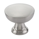 Transitional Heritage - 1.25" Overland Knob - Satin Nickel